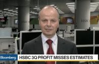HSBC CFO Says Third-Quarter Earnings a `Mix of Good and Less Good’