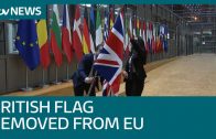 Union Jack flag removed from European council building in Brussels | ITV News